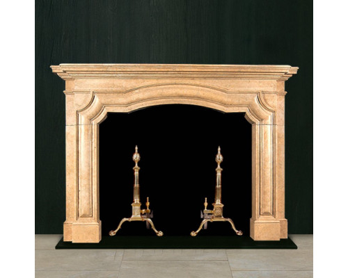 КП-17929 Классический портал из мрамора Crema Marfil