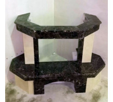 КП-25056 угловая облицовка из полированного камня